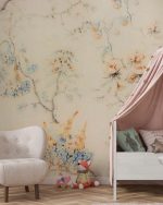 Fototapet Ramură de flori delicate - imagine 5