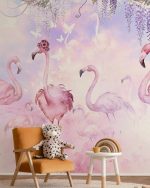 Fototapet Paradisul Flamingo - imagine 3