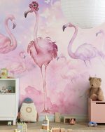Fototapet Paradisul Flamingo - imagine 4