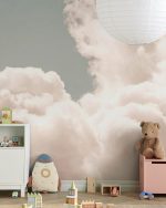 Fototapet Visare cu Ochi Deschisi cu Nori Rozalii - imagine 5