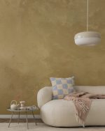 Fototapet Faux Finish - Auriu metalic pentru perete - imagine 3