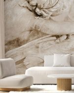 Fototapet De la Sculpture - Sepia - imagine 2