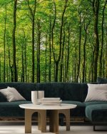 Fototapet Pădure de fagi verzi - imagine 4