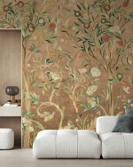 Fototapet Colaj cu păsări și flori - imagine 2