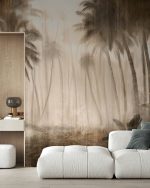 Fototapet Tropical Definitiv - Alună - imagine 4