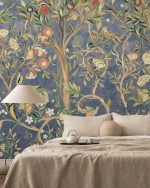 Fototapet Colaj cu păsări și flori IV - imagine 3