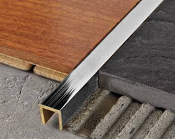 0477927001701944975-600 Profil de trecere decorativ tip U alama cromata PCLOC 10 - imagine 1