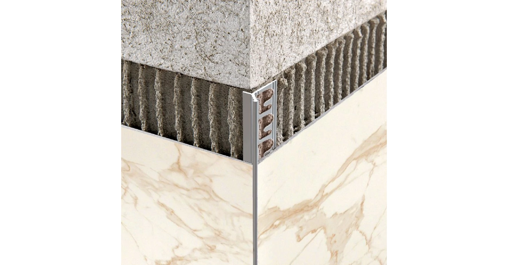 PKLLBC.jpg Profil de trecere intre 2 suprafete culoare negru PKLLA 10-11 aluminiu - imagine 1