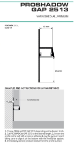 Profil Progress Shadow Gap alb PSHDWSK 2513-EYP01 - imagine 2