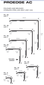 Profil de colt din metal Progress PEGOC 15A - imagine 2