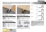 Profil de trecere intre 2 suprafete Progress PRFON 10 alama - imagine 3