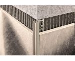 Profil de trecere intre 2 suprafete culoare titan PJQSAT 10 aluminiu