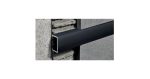 Profil de trecere intre 2 suprafete culoare negru PLTPNE 25 aluminiu