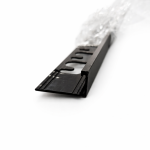Profil de trecere intre 2 suprafete culoare negru PTNE 10 aluminiu - imagine 4