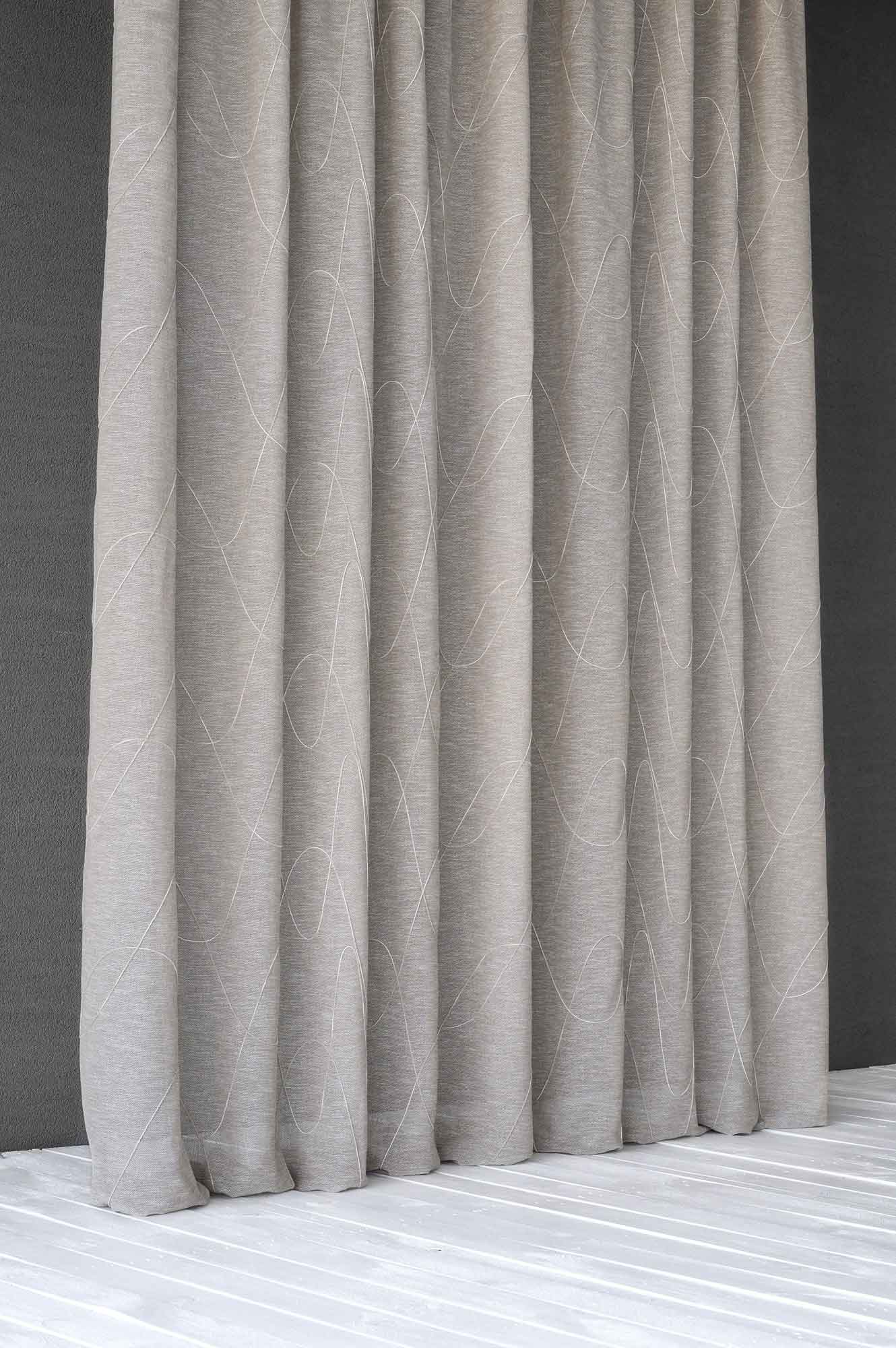 5303817-01_BABYLON_chocolate_a Perdea si draperie Babylon - imagine 1